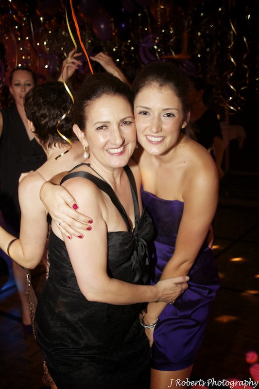 Mother and daughter dancing - party photography sydney